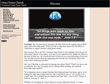 Tablet Screenshot of gracehomechurch.com